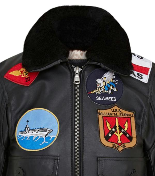 Infinity Leather Women's A2 Top Gun Leather Bomber Jacket-Sunbury