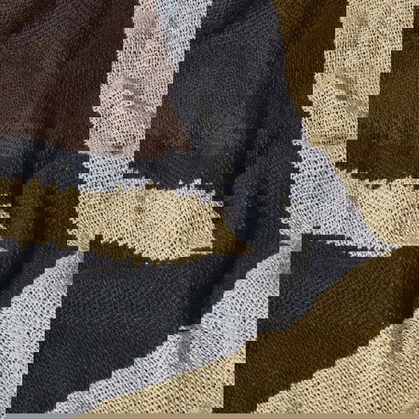 HOMESCAPES 100% Cotton Hand Woven Union Jack Flag Throw - Limited Edition, 150 x 200 cm