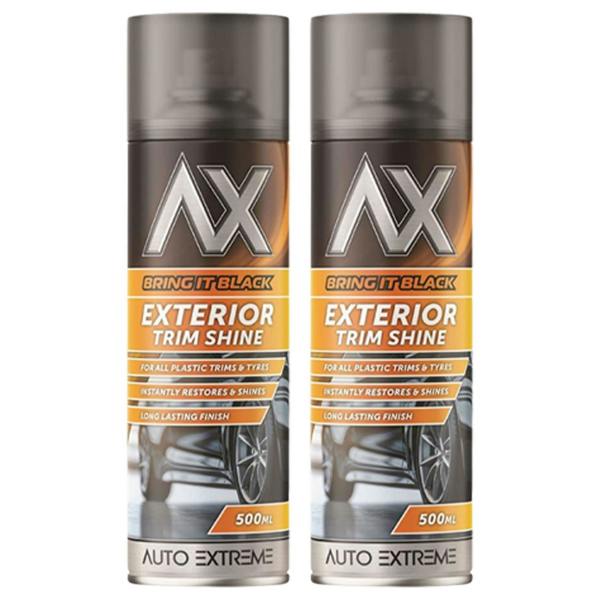 Auto Extreme 2X - Bring it Black Exterior Trim Shine Spray 500ml
