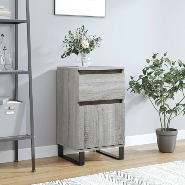 Berkfield Sideboard Grey Sonoma 40x35x70 cm Engineered Wood