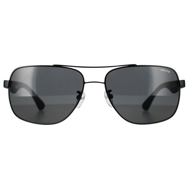 Police Semi-Matte Black Sunglasses