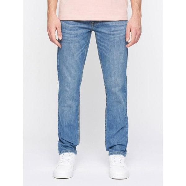 Crosshatch Mens Arles Slim Jeans - Light Wash
