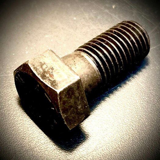 Fixaball M20 Hex Set Screw Bolt High Tensile 8.8 Zinc BZP DIN933 - 40mm BOLT BLACK/ SC