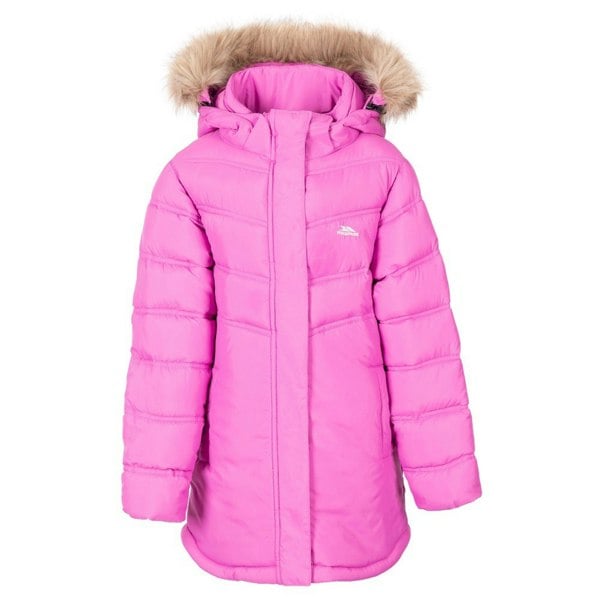 Trespass Girls Charming Padded Jacket - Deep Pink