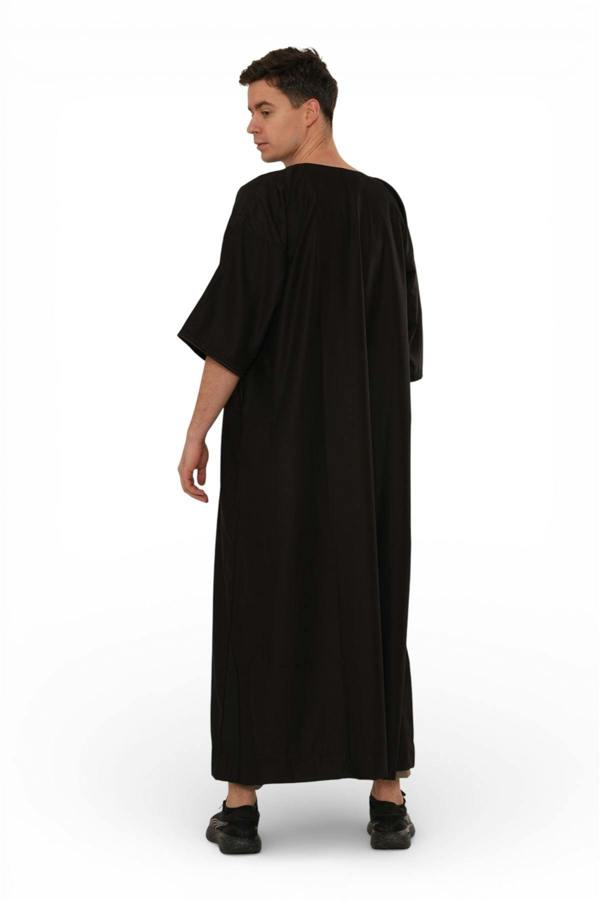 Infinity Leather Men's Ramadan Moroccan Gandoura Thobe Robe Djellaba Eid Jubba- TT-006