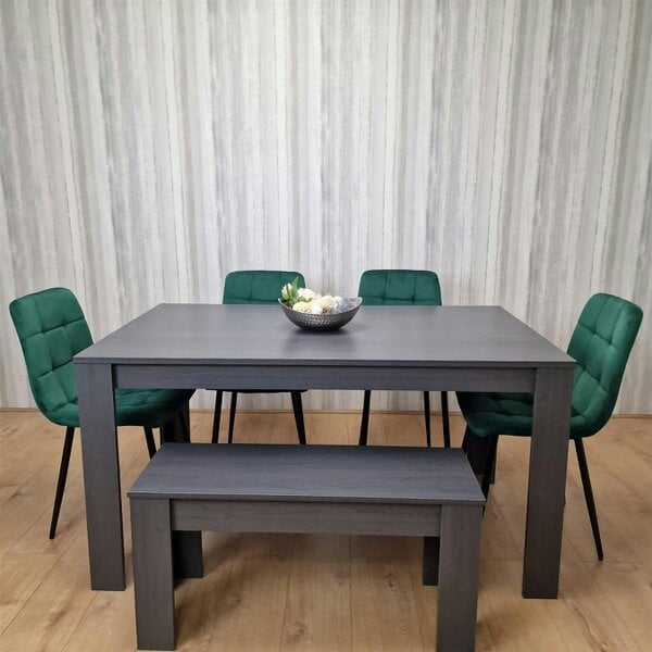Kosy Koala Dining Table Set with 4 Chairs and a Bench Dining Room and Kitchen table set of 4