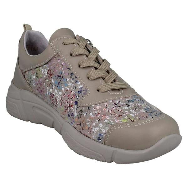 DB Shoes Ladies DB Shoes 2V Fitting Wedge Trainers Grace