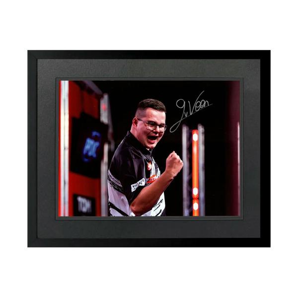 Gian van Veen Signed 16x12 Image Deluxe Mount Frame #1