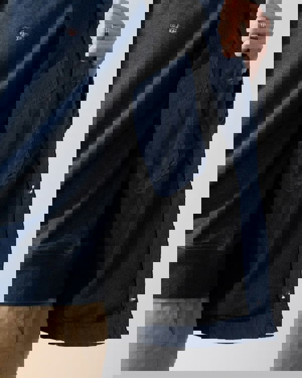 GANT Mens Cotton Work Jacket - 410 Marine