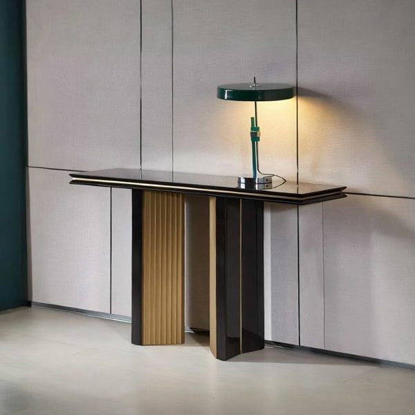 Tayma Console Table - marble console table