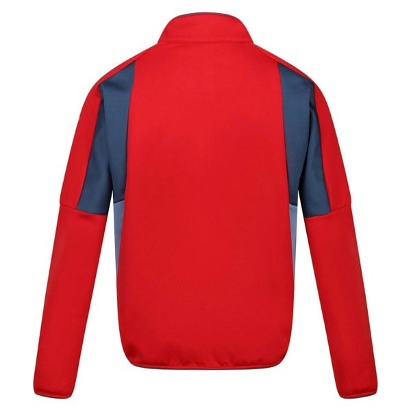 Regatta Mens Yare VIII Full Zip Jacket - Danger Red/Moonlight Denim/Coronet Blue