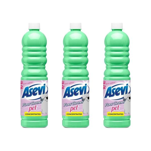 Asevi 1L Pet Floor Cleaner x3