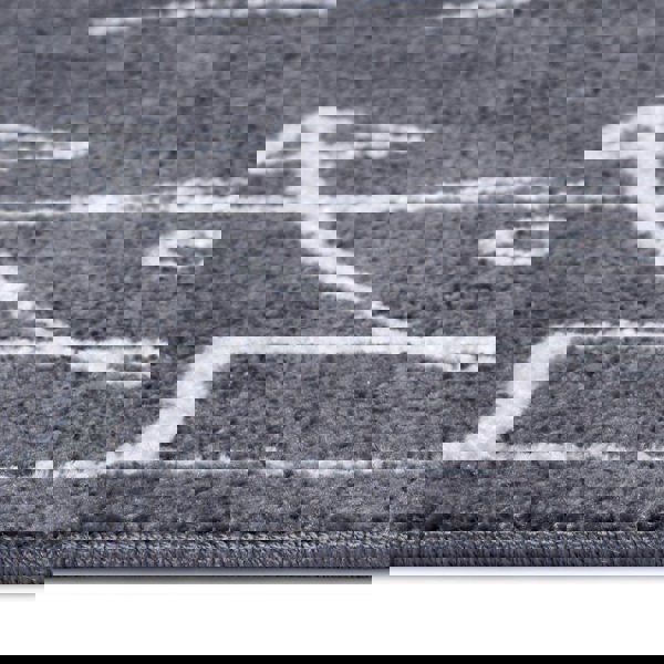 Adventures Kids Game Plan Dark Grey Rug