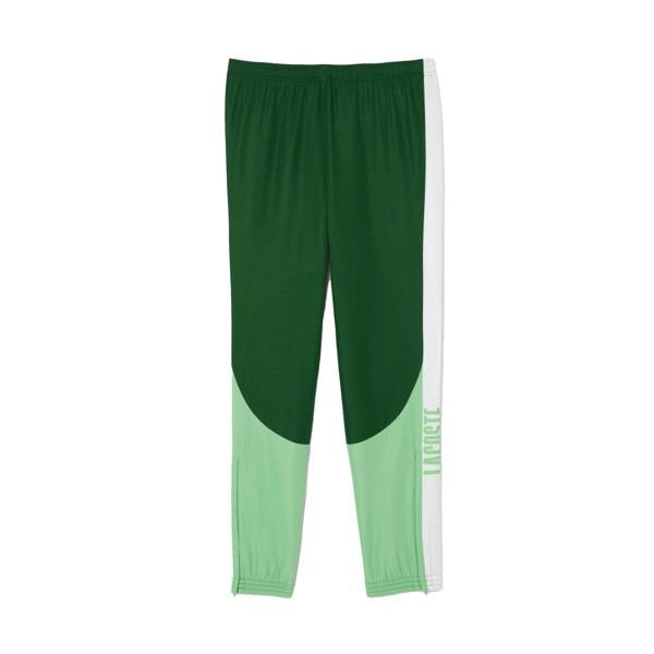 Lacoste Mens Colour Block Tennis Jogging Bottoms - Green - 