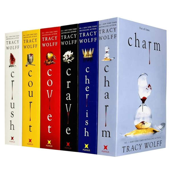 Crave Series 6 Book Set By Tracy Wolff (Crave, Crush, Covet, Court, Charm, Cherish)