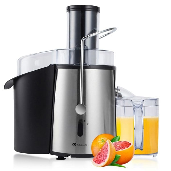 Naturopure 1000W Professional Centrifugal Whole Fruit Juicer Extractor Machine