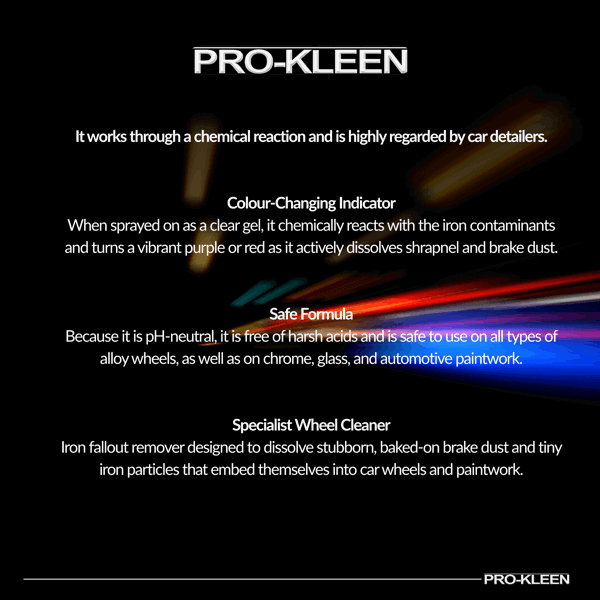 ProKleen Pro-Kleen 3L Pump Sprayer with 5L Pro-Kleen Dragons Blood For all Wheel Types, Paintwork & Glass