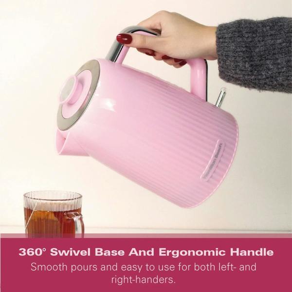 Hamilton Beach Miami 1.7L Kettle Flamingo Pink - Hamilton Beach UK
