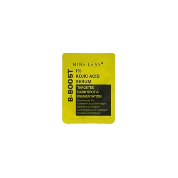 NINE LESS B-Boost 1% Kojic Acid Serum 2ml (Trial Sachet)