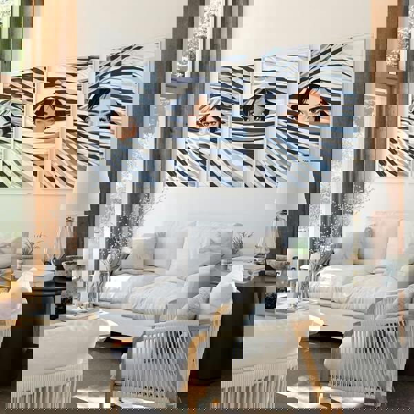 Boho Style Wall Decor | Set of 3 Boho Women Wall art Prints