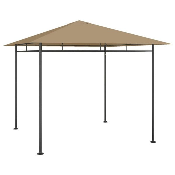 Berkfield Gazebo 3x3x2.7 m Taupe 180 g/ma_