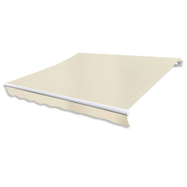 Berkfield Folding Awning Manual Operated 300 cm Cream