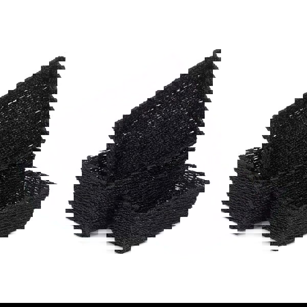 Black Paper Rope Tray