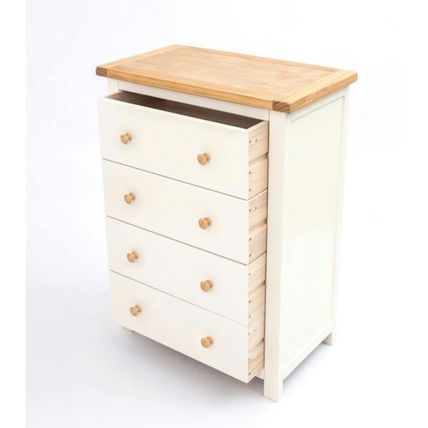 Cabinet Bits Maggiori 4 Drawer Chest of Drawers Wood Knob
