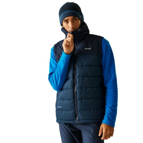 Regatta Mens Aldthorn Body Warmer - Moonlight Denim/Navy - Moonlight Denim/Navy - 100% Polyester