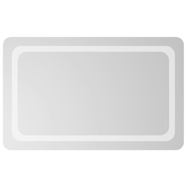 Berkfield LED Bathroom Mirror 50x80 cm