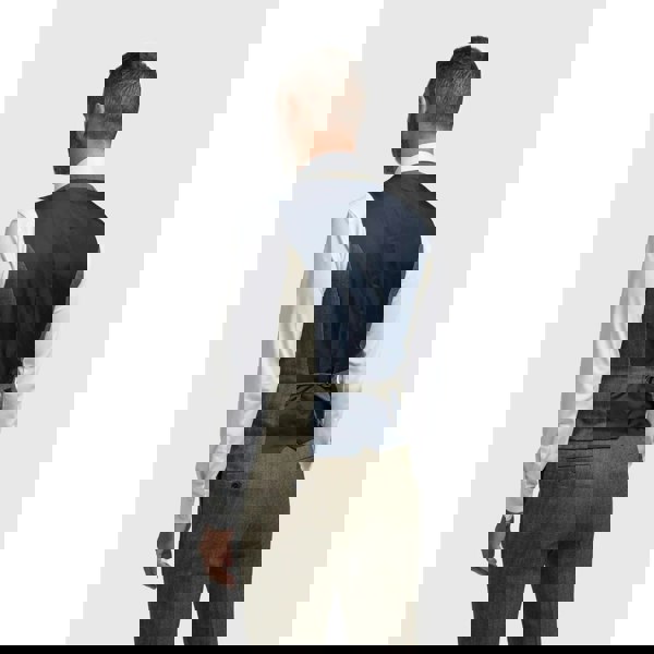 House Of Cavani Damon - Men's Olive Green 3 Piece Herringbone Tweed Suit