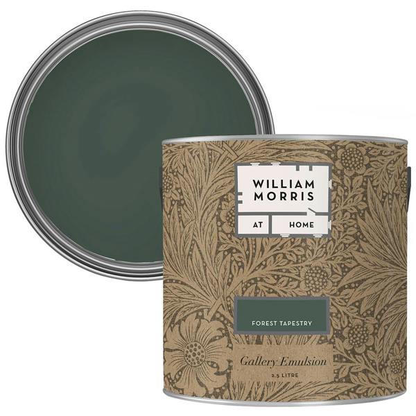 William Morris At Home Forest Tapestry Gallery Emulsion 2.5L Emulsion Paint