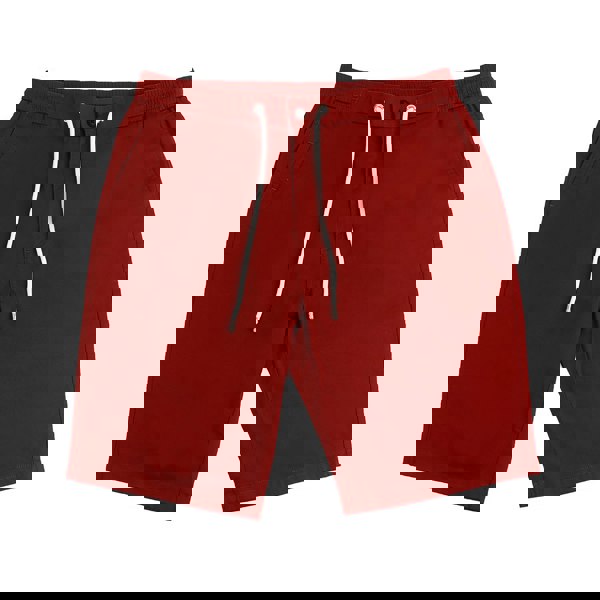 David WeJ Paco Chinos Drawstring Shorts - Rust