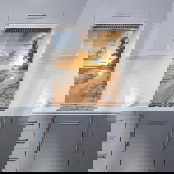Warren Reed - Designer Sunrise In Paradise Kitchen Splashback