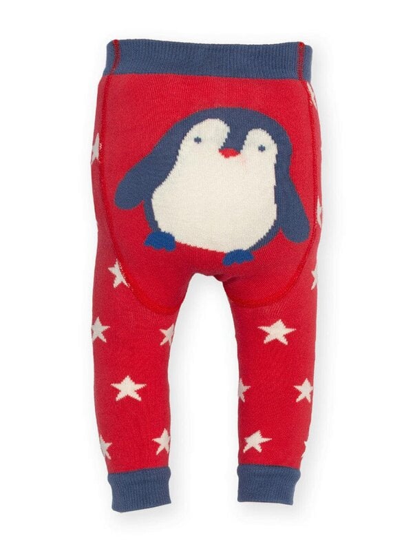 Kite Baby Organic Penguin Parade Knit Leggings