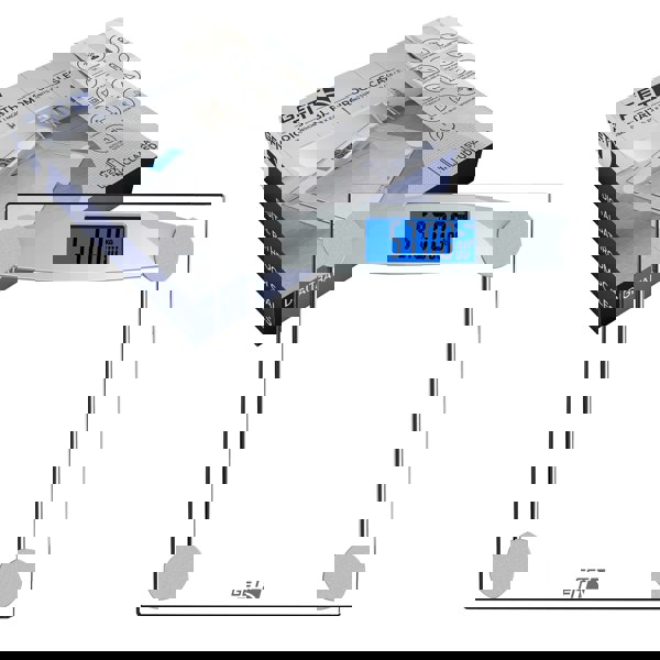Get Fit Digital Weighing Bathroom Scale LCD Display, Automatic On/Off