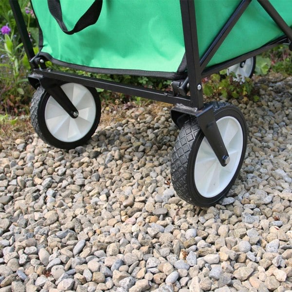 Monstershop Foldable Garden Cart Green