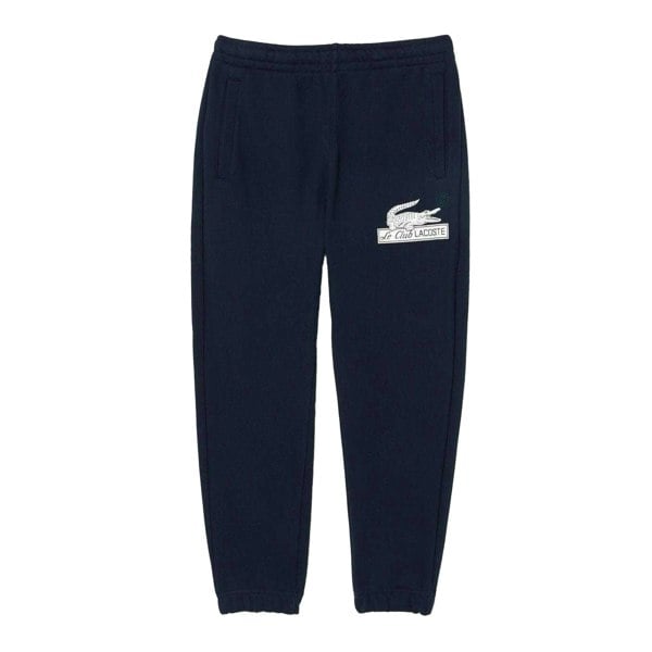 Lacoste Mens Organic Cotton Jogging Bottoms - Navy
