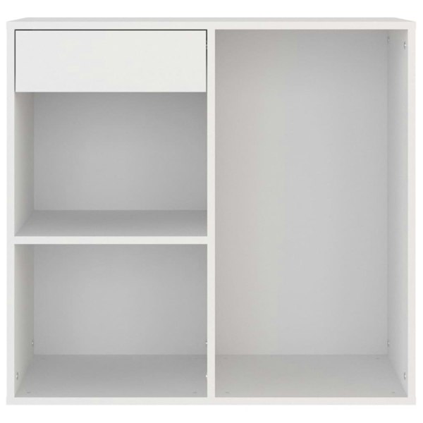 Berkfield Cosmetic Cabinet White 80x40x75 cm Engineered Wood