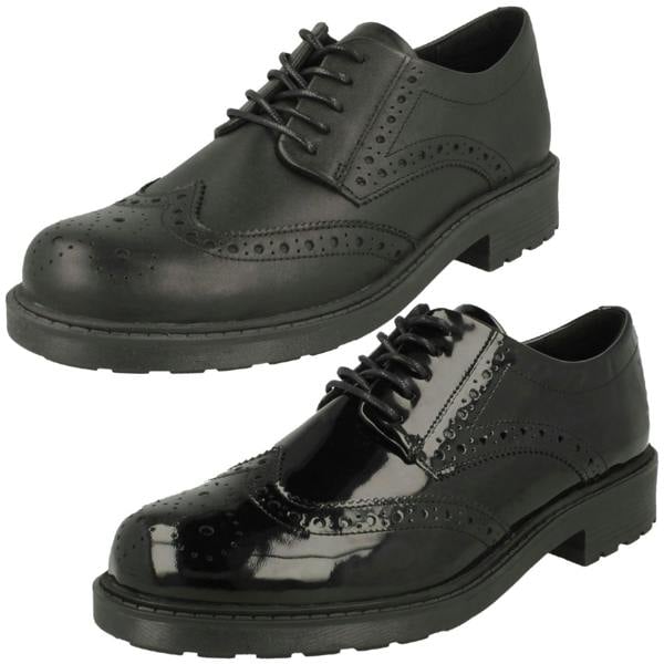 Clarks Ladies Clarks Brogue Detailed Shoes - Orinoco2 Limit
