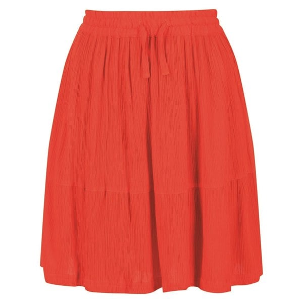 Regatta Womens/Ladies Hansika Tiered Skirt - Crayon
