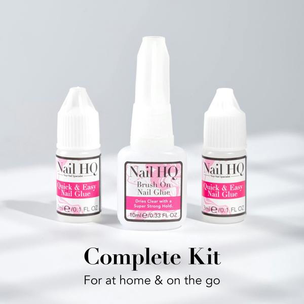 Nail HQ Grip & Go Nail Glue Set