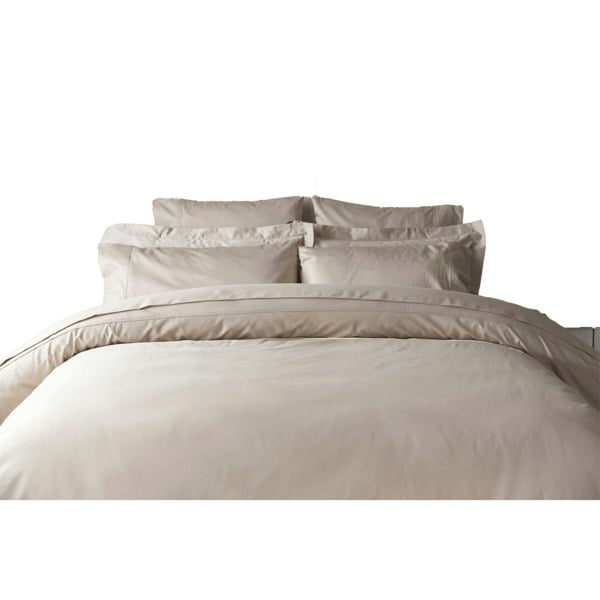 Belledorm Egyptian Cotton Square Continental Pillowcase - Taupe