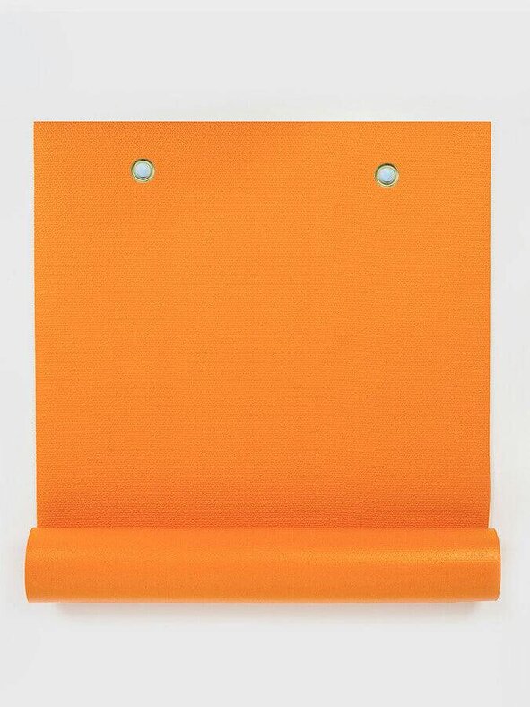 Yoga Studio (Eyeletted) Oeko-Tex Original Sticky Yoga Mat 4.5mm - Tangerine Orange