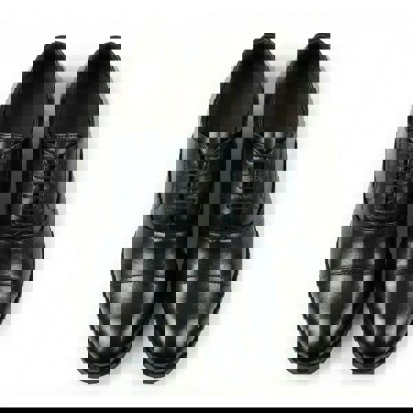 Dolcetto Men’s Classic Cap-Toe Oxford Lace-Up Shoes