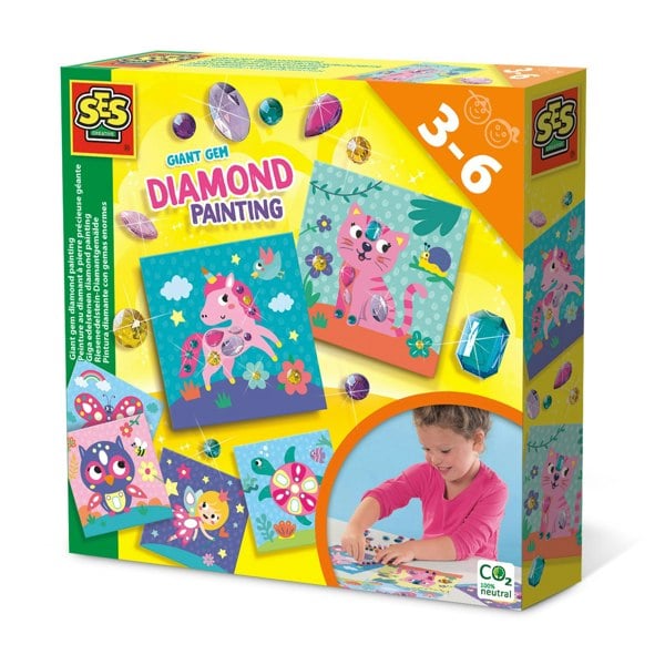 SES Creative Giant gems diamond painting