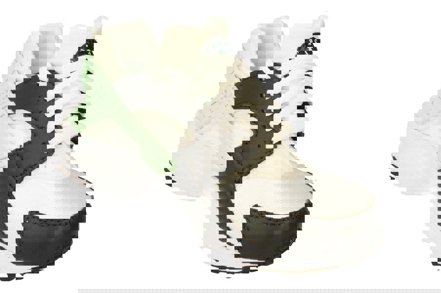 Nike Huarache Run GS Trainers 654275  116 - White Mint Foam Off Nior 116 - Photo 3