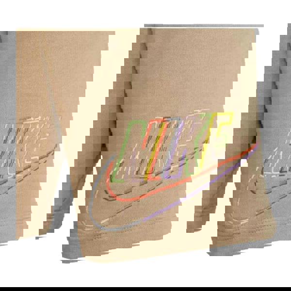 Nike Mens Swoosh Logo Shorts - Light Tan - 