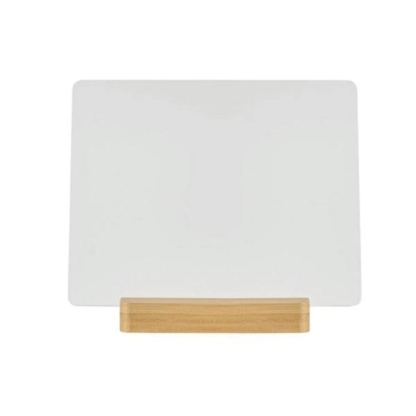 MidOcean Proplate Standing Sign - White/Wood - 