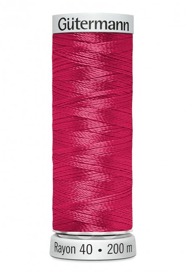 Gutermann No 40 Sulky Rayon Embroidery Thread 200m Rayon Thread Suitable For Embroidery
